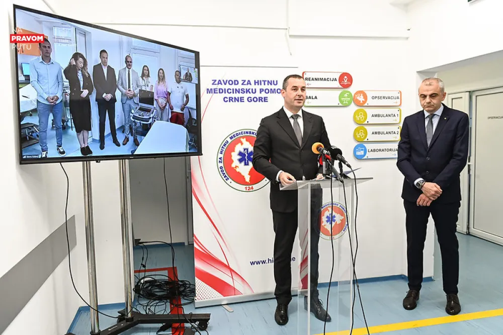Podgorica i Ulcinj dobili prvu laboratorijsku i ultrazvučnu dijagnostiku