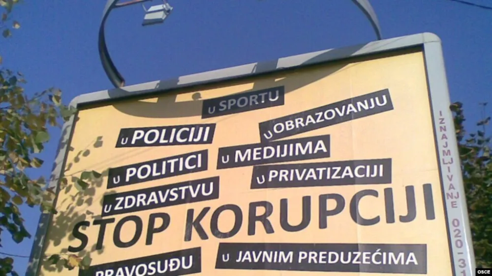 Ухватити се у коштац с високом корупцијом (илистрација)
