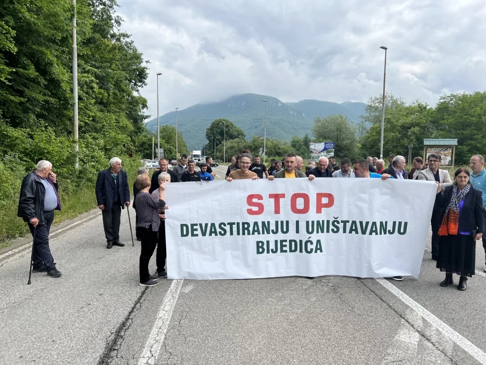 Bijelo Polje: Mje&scaron;tani Biјedića i okolnih sela najavili blokadu magistrale svakog dana na vi&scaron;e lokaciјa
