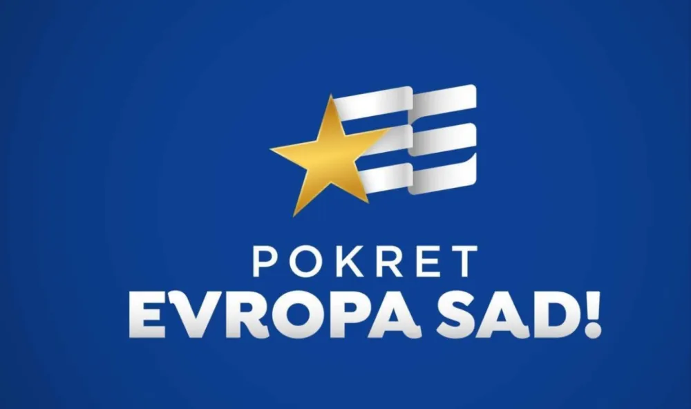 Pokret Evropa sad<br>Ilustracija