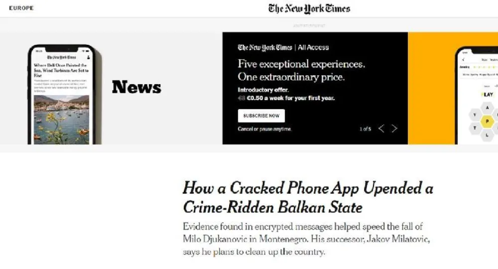 Pritscreeen/NY Times