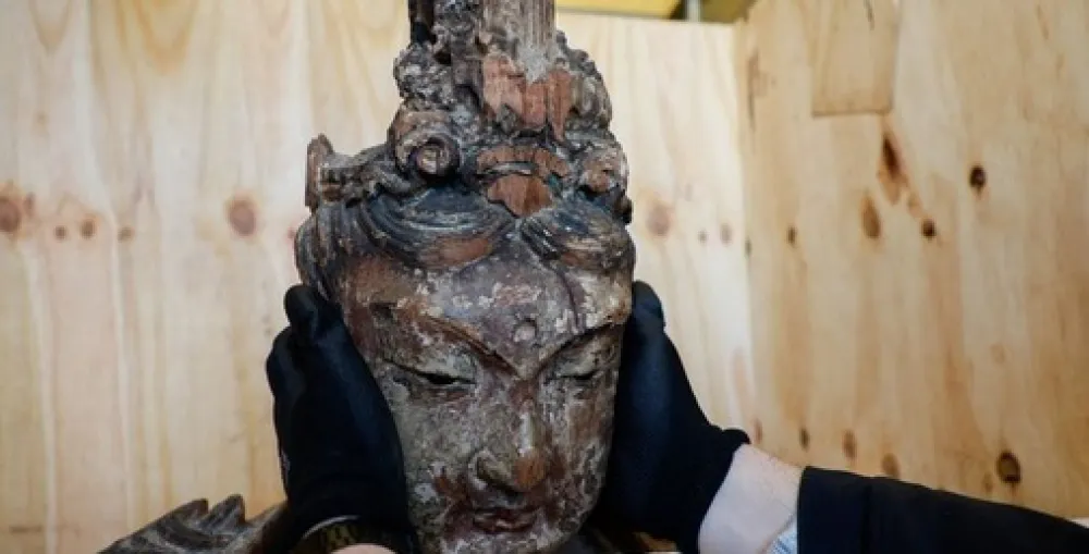 Statua Bude koja će biti ponuđena na aukciji 