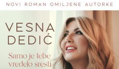 Viyual kojim se najavljuje novi roman Vense Dedić