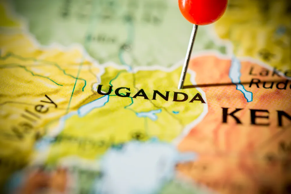 Uganda, ilustracija