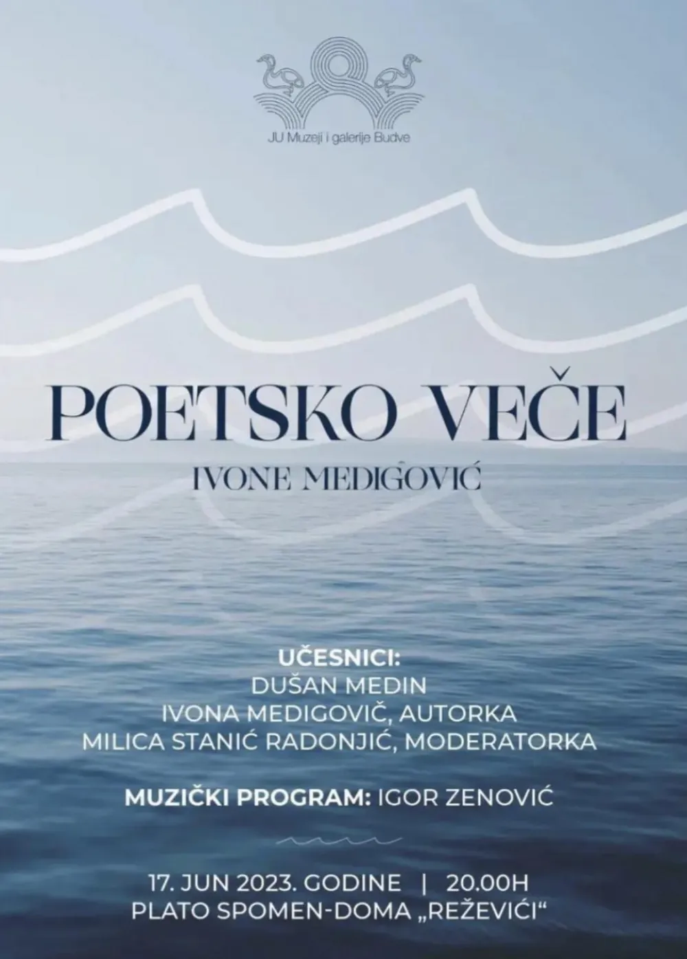 Plakat za književno veče