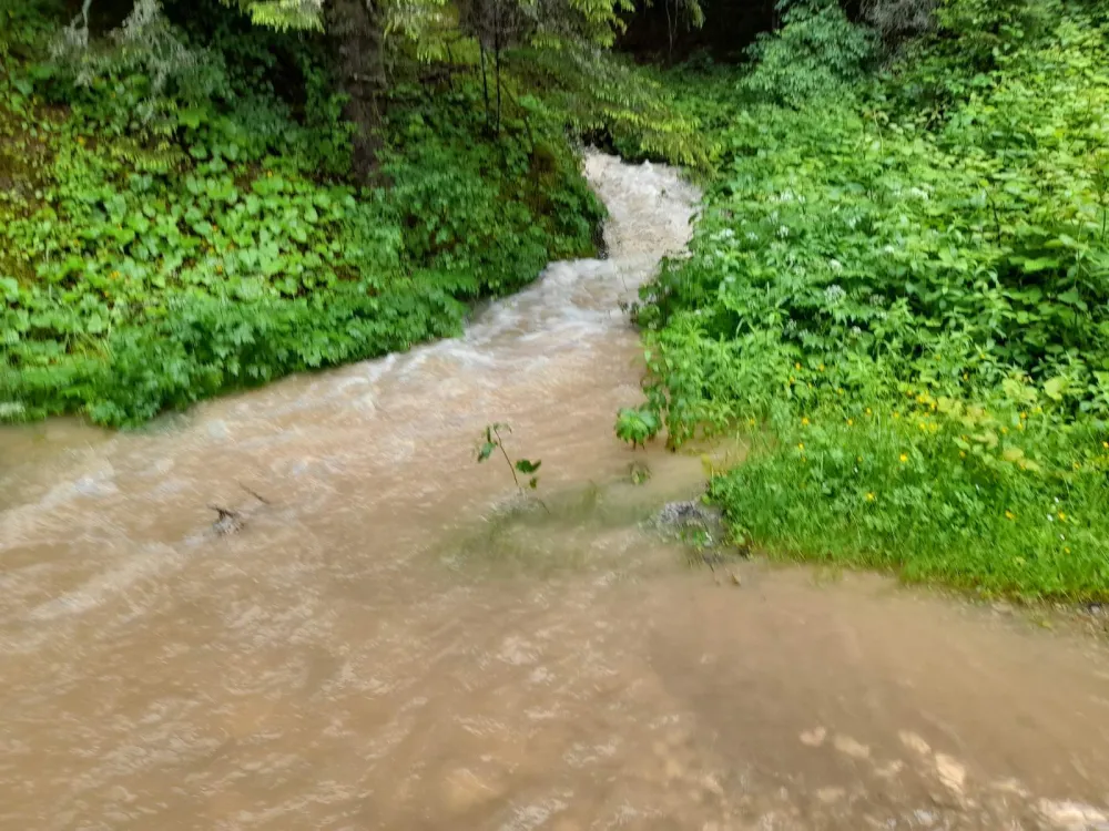 Водена бујица у Поблаћу
