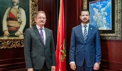 Jakov Milatović i&nbsp;Peter Felten