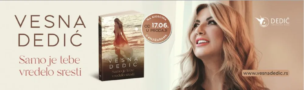 Novi roman Vesne Dedić iza&scaron;ao prije nekoliko dana 