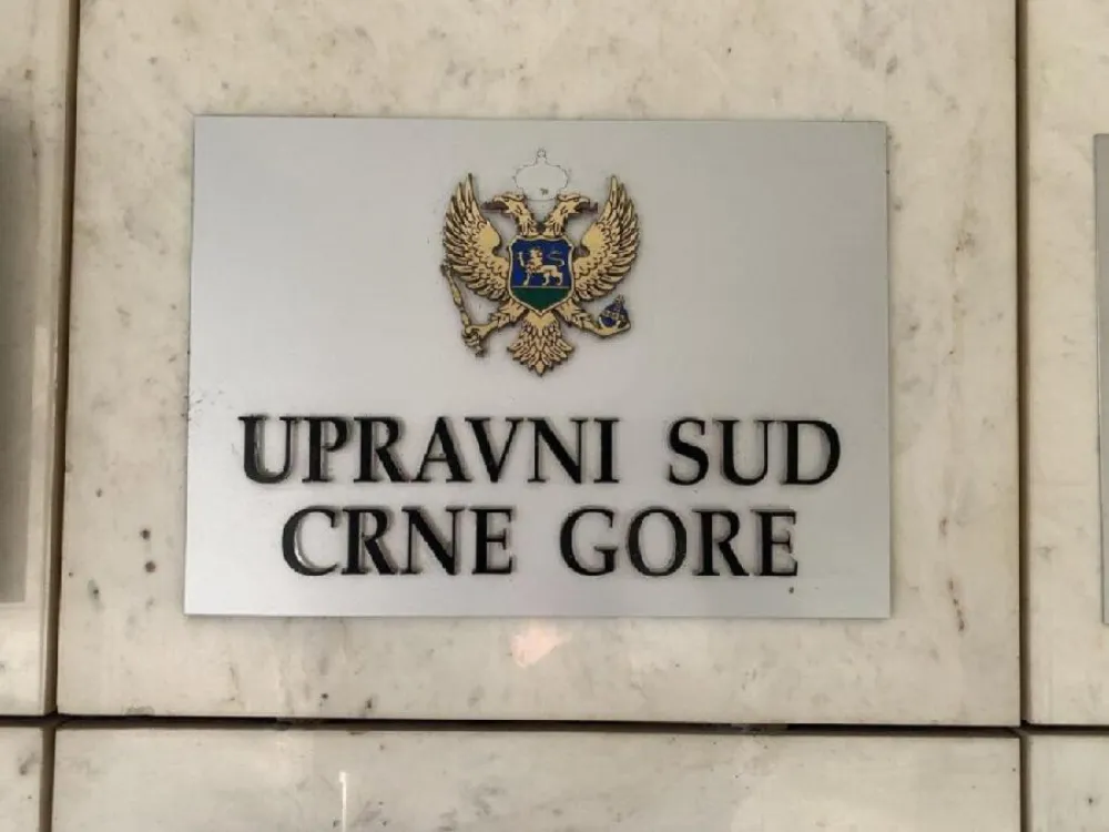 Upravni sud<br>FOTO: RTCG/Portal RTCG