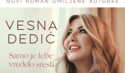 Viyual kojim se najavljuje novi roman Vense Dedić