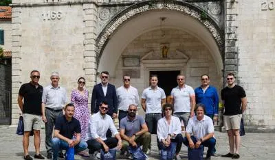 Poznati vaterpolisti u posjeti Op&scaron;tini Kotor