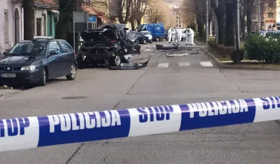 / LICE MJESTA UBISTVA MUHADINOVIĆA (FOTO. DAN)<br>