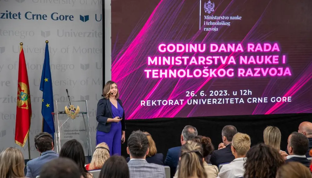 Ministarka nauke &Scaron;ćepanović