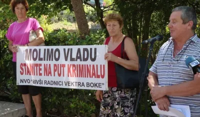 Dio biv&scaron;ih radnika &bdquo;Vektra Boke&ldquo; traži pravdu i raskid ugovora sa Brkovićem