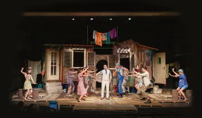 "Ribarske svađe", scena z predstave (FOTO: MARIJANA JANKOVIĆ)