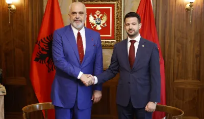 (VIDEO) Milatović i Rama: Dobrosusjedska saradnja jedan od spoljnopolitičkih prioriteta