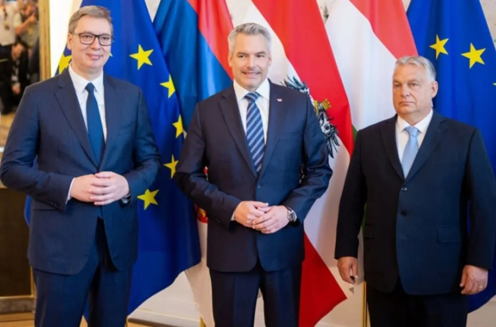 Vučić, Nimajer i Orban