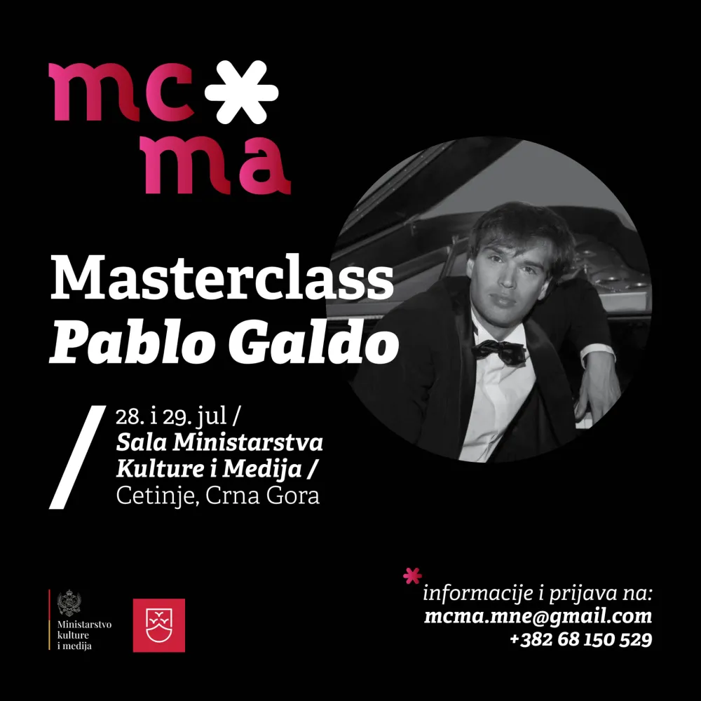 Plakat za master klas