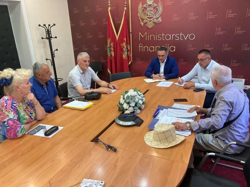 Damjanović sa predstavnicima penzionera o unaprjeđenju njhovog statusa