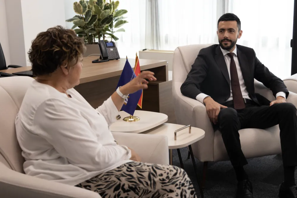 Živković sa ambasadorkom 
