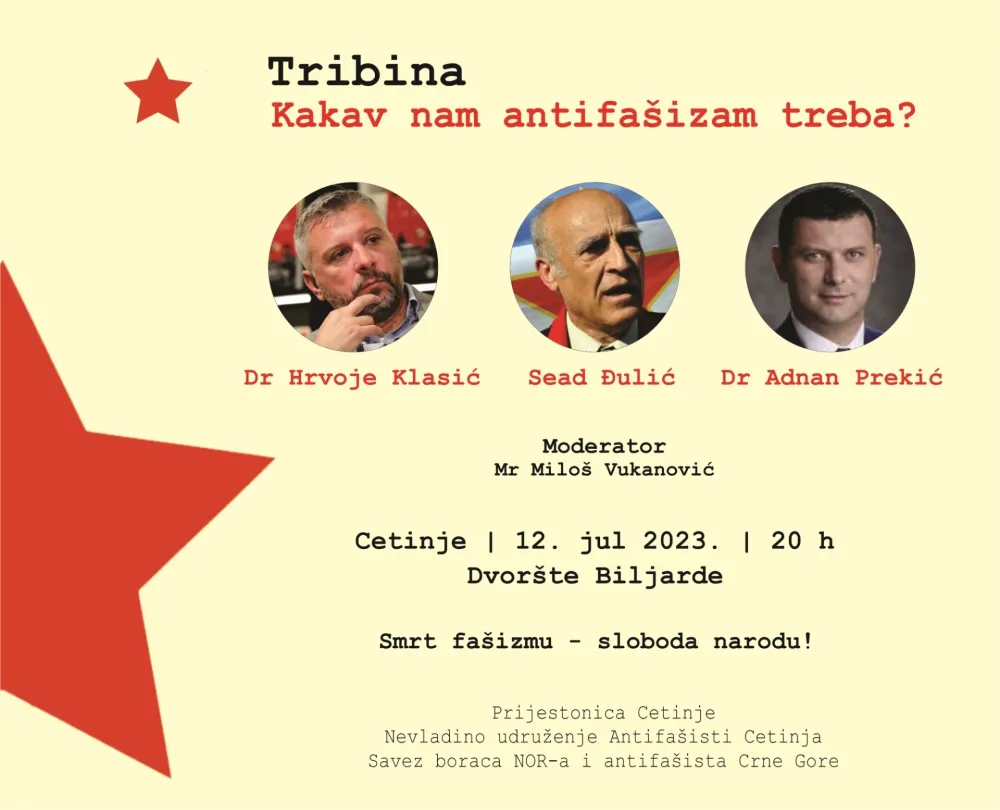 Plakat za tribinu