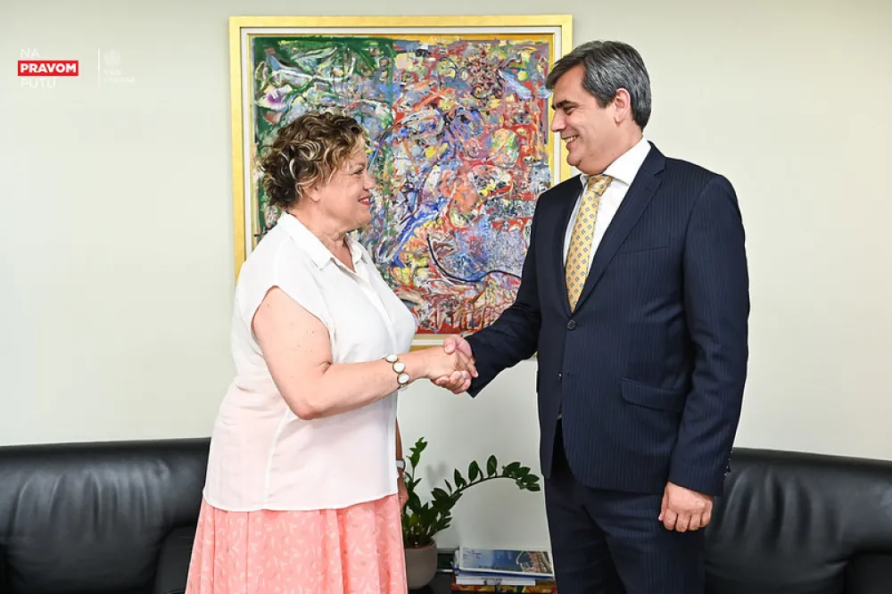Ibrahimović - Hrebičkova: Interesovanje če&scaron;ke privrede za crnogorske projekte