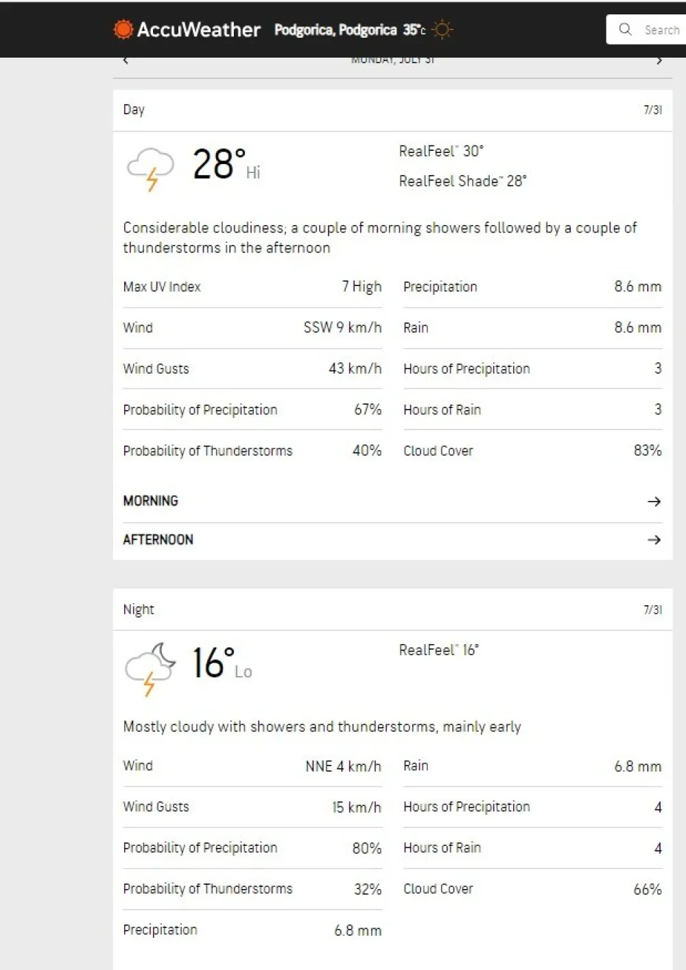 I sjutra crveni meteoalarm: Temperatura do 40 stepeni