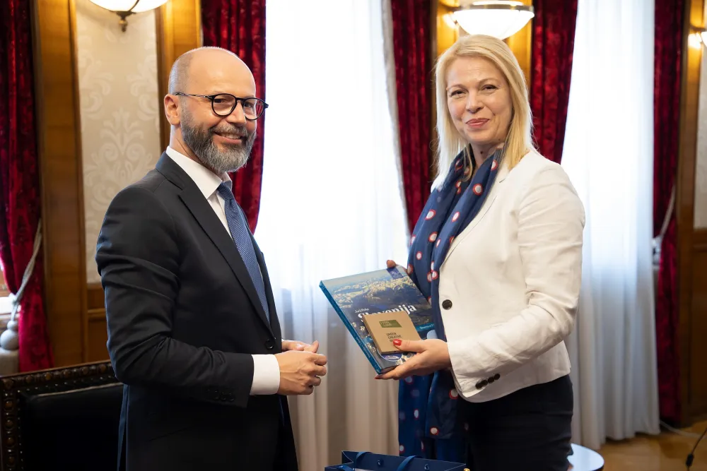 Đurović sa ambasadorom Slovenije