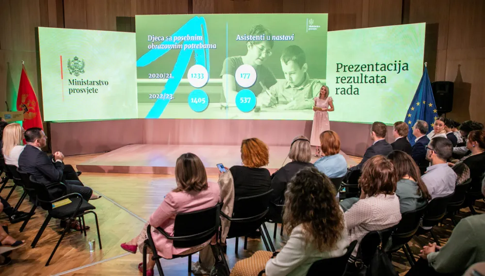 Ministarstvo prosvjete, prezentacija