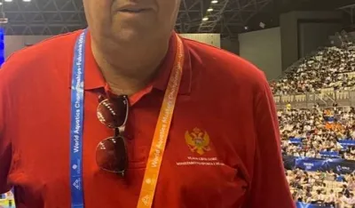 Vasilije Lalo&scaron;ević bodri ajkule u Fukuoki