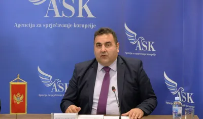 agencija za sprecavanje korupcije, press agencije za sprecavanje korupcije, ask, ASK, Momcilo Radulovic, Predsjednik savjeta agencije za sprecavanje korupcije