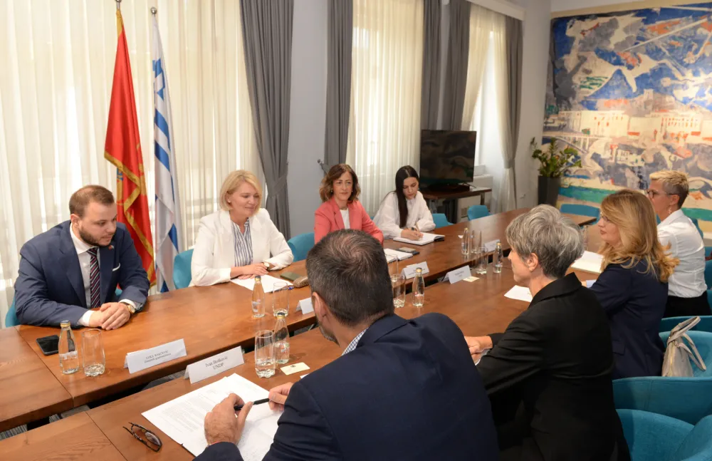 Delegacija Glavnog grada i UNDP-a
