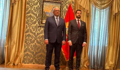Mandić i Milatović (Foto: RTCG)