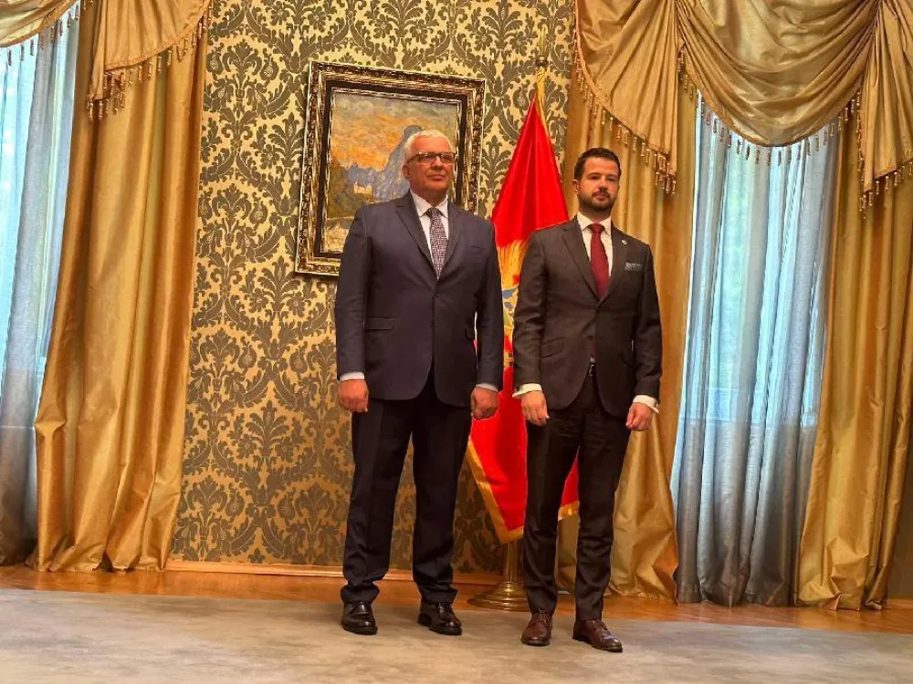 Mandić i Milatović (Foto: RTCG)