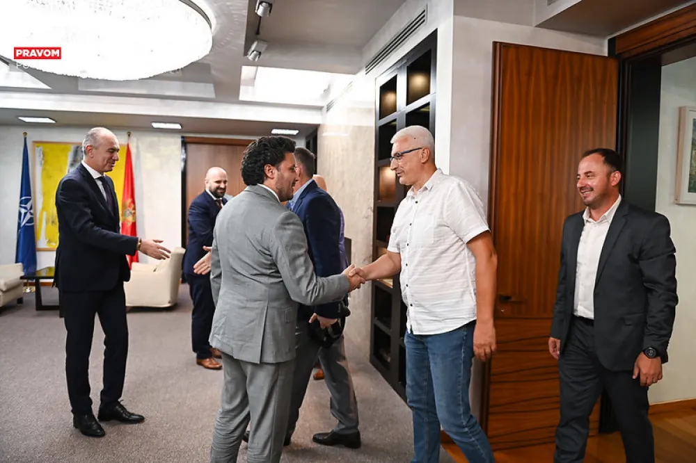 Fatmir Đeka i Dritan Abazović