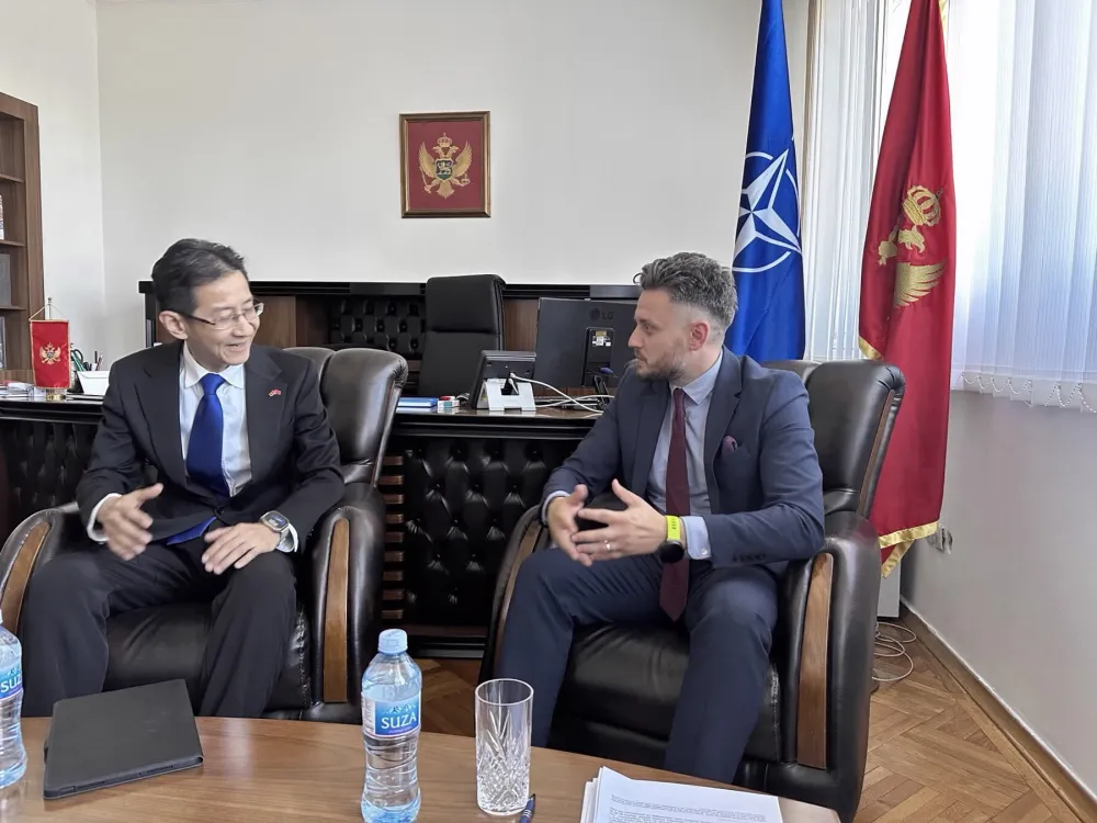 Radovanić sa ambasadorom Kine u CG
