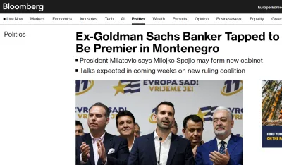 Spajić, Bloomberg