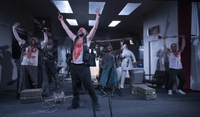Scena iz predstave "Radovan III"