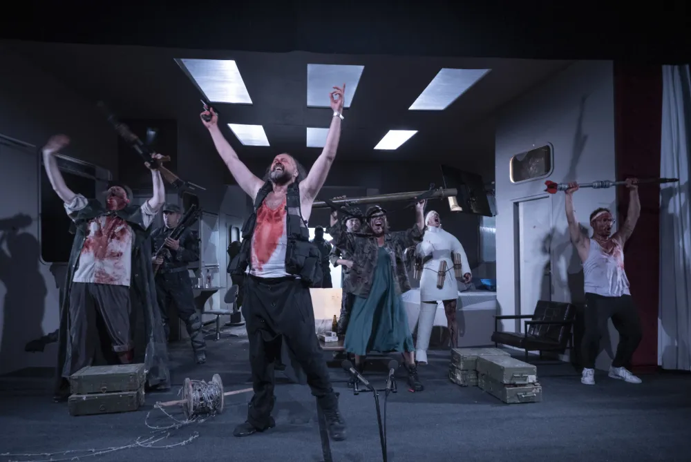 Scena iz predstave "Radovan III"