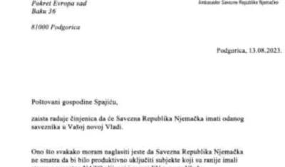 "navodno pismo" ambasadora Feltena