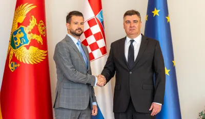 Jakov Milatović i Zoran Milanović