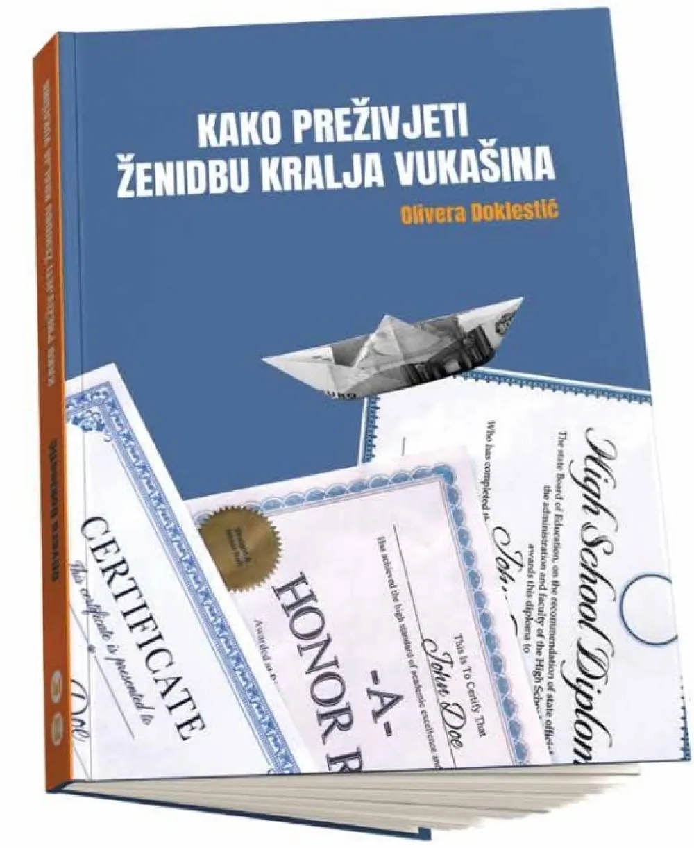 Како преживјети женидбу краља Вукашина, роман, Оливера Доклестић
