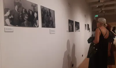 Publika na otvaranju izlobe posve'ene Mo&scaron;i Pijadi