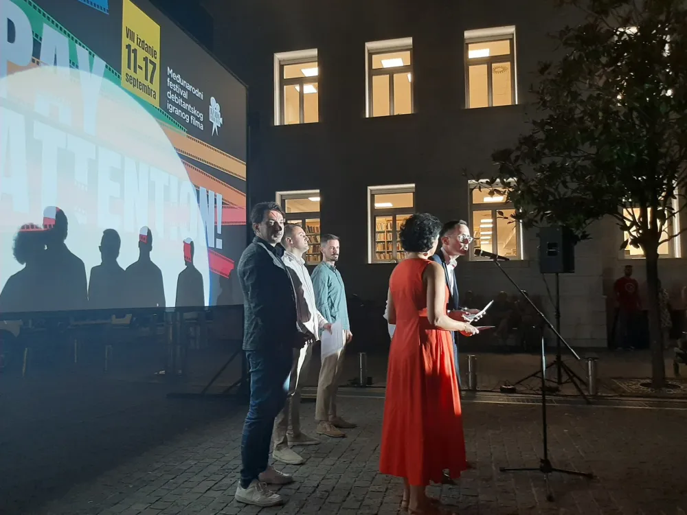 Detalj s otvaranja 8. Džada film festa večeras u Podgorici