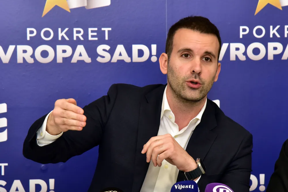 Evropa sad press, Milojko Spajic
