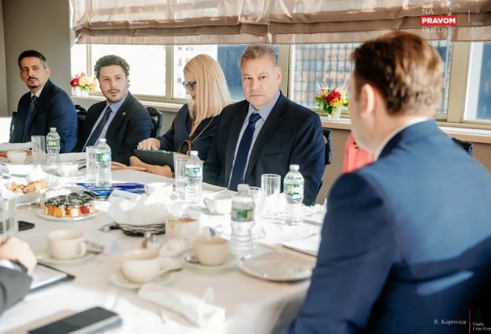 Abazović u Njujorku: Inicijativa A5 simbol jedinstva i zajedničkih vrijednosti