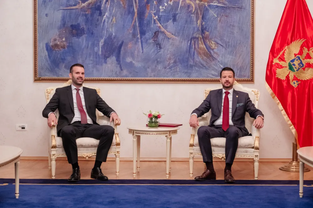 FOTO: KABINET PREDSJEDNIKA PREGOVORI MILATOVIĆ I SPAJIĆ