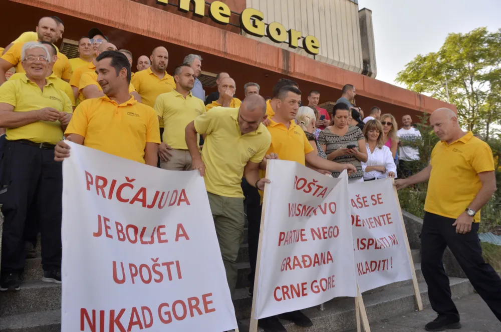 Strajk radnika poste, posta, strajk, strajk upozorenja, radnici poste