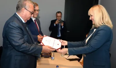 Borovinić Bojović uručena medalja "Mihaj Eminesku"