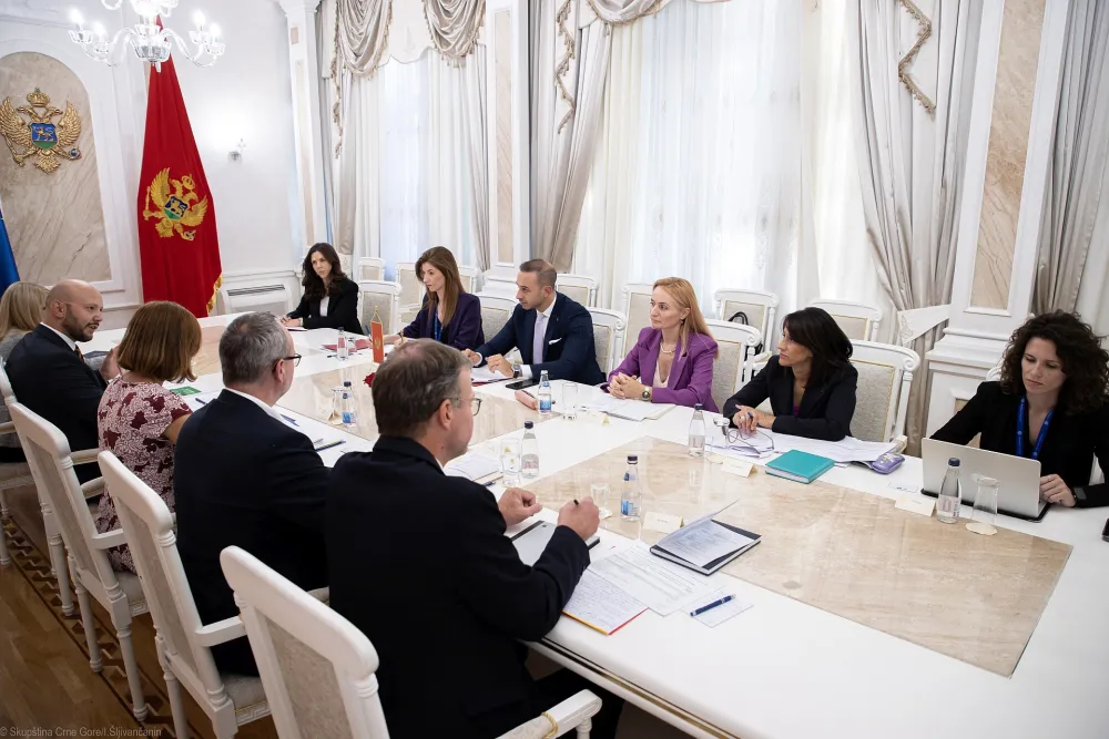 Klarić sa delegacijom Monitoring komiteta Kongresa lokalnih i regionalnih vlasti Savjeta Evrope